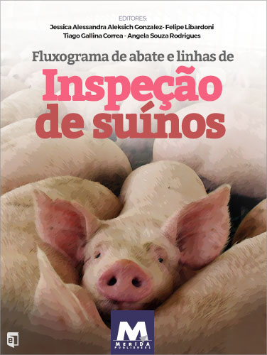 Fluxograma de abate e linhas de inspeção de suínos